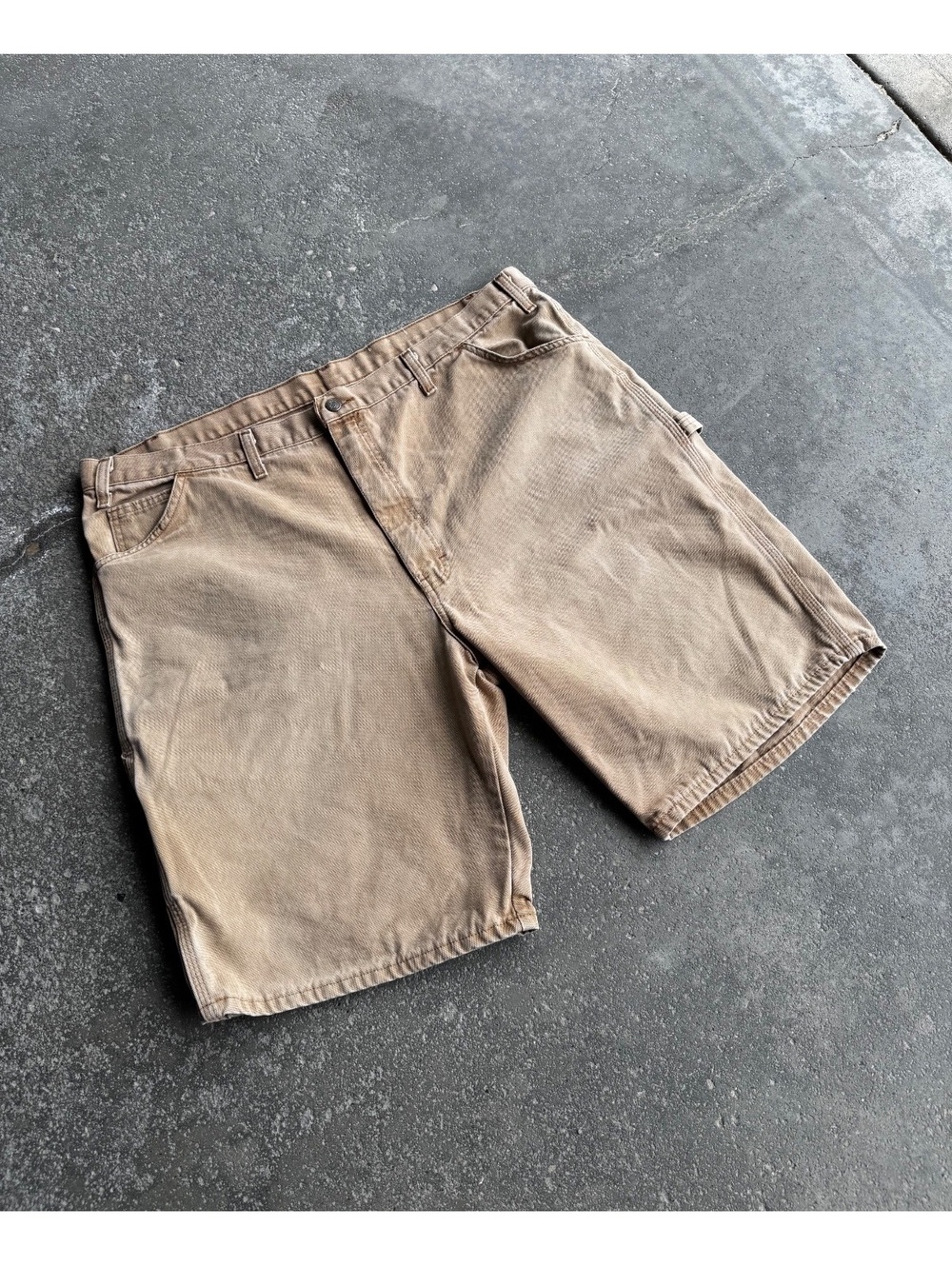 Vintage Baggy Dickies Duck Canvas Carpenter Shorts
